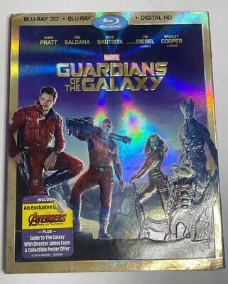 GUARDIANS OF THE GALAXY MARVEL DVD