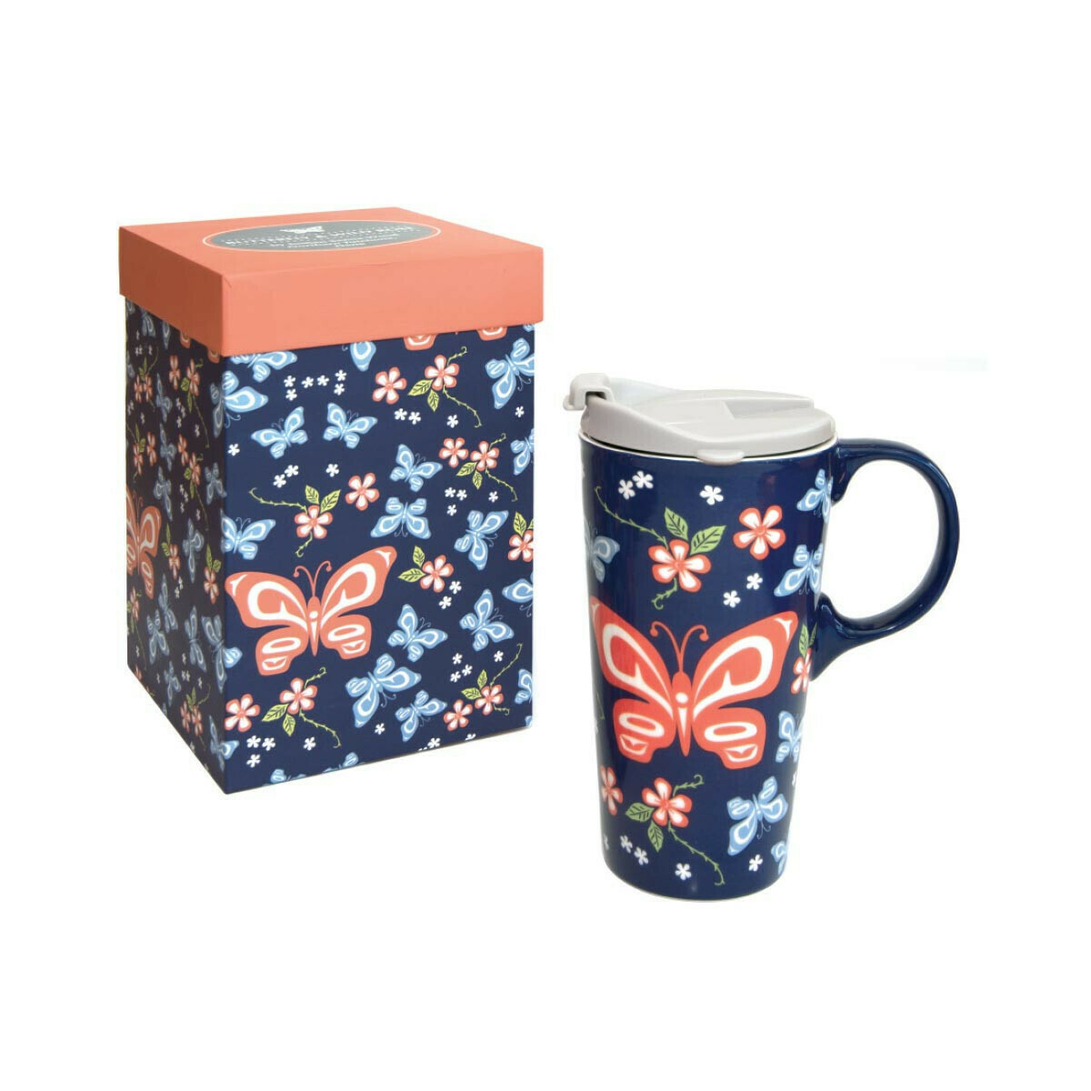 Perfect Mug - Butterfly and Wild Rose