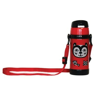 Kids Insulated Water Bottle -  Bear and Friends