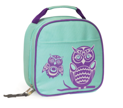 Insulated Lunch Bag - Owls