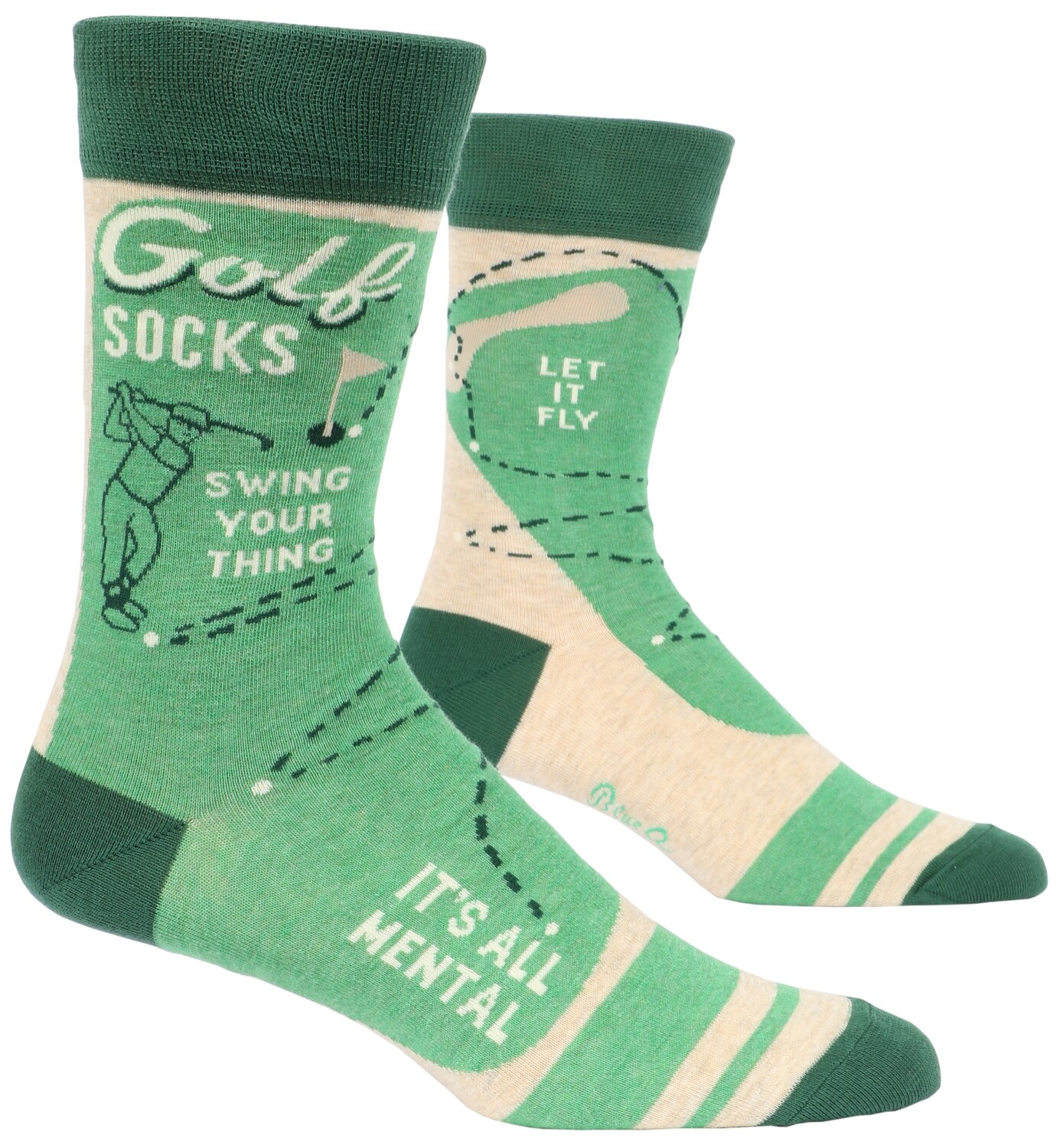 "Golf" Socks Purple Moose Sock Company