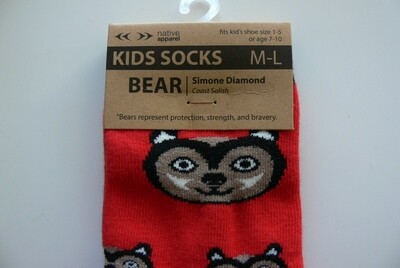 Bear Socks | Child Age 7-10