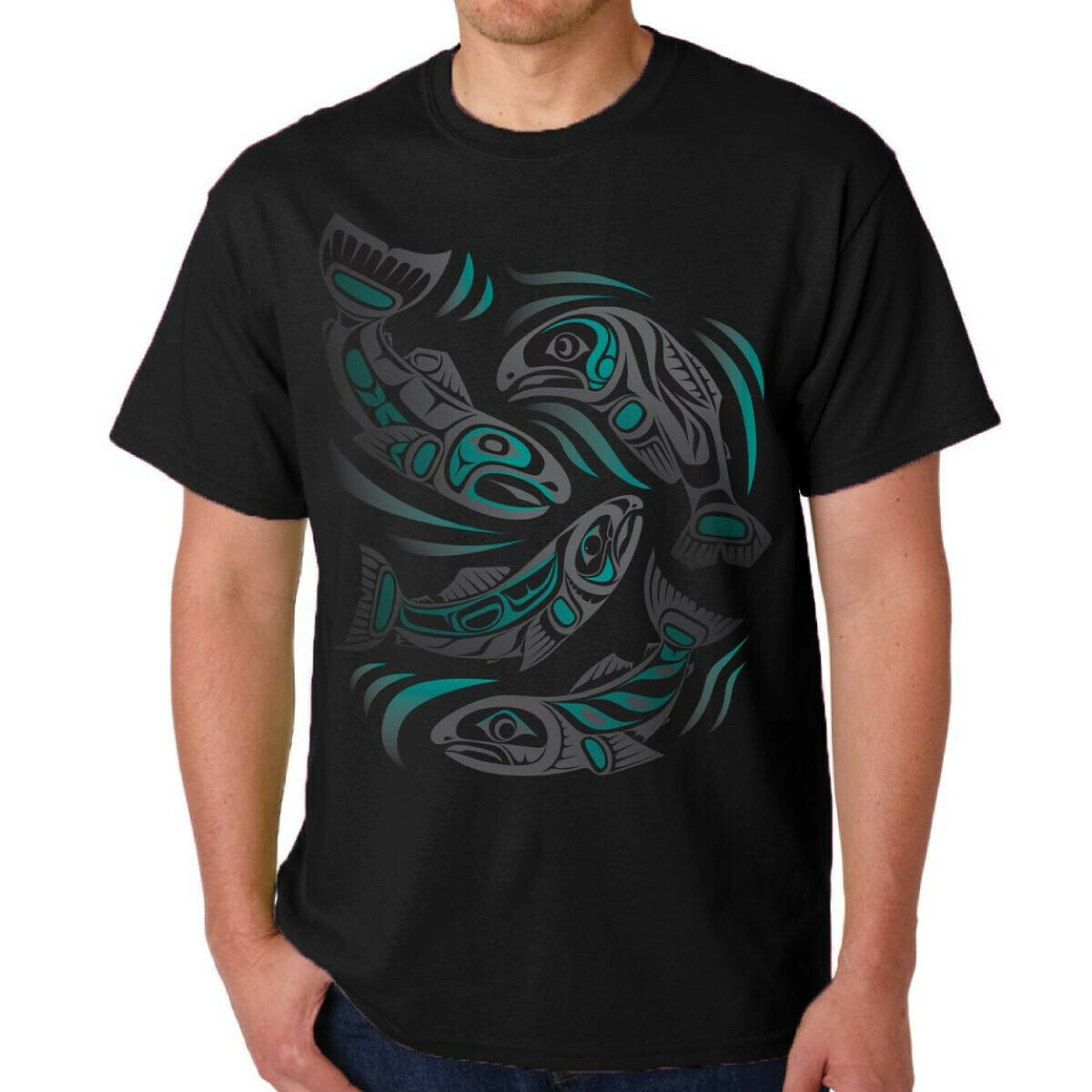 T-Shirt - Sacred Salmon