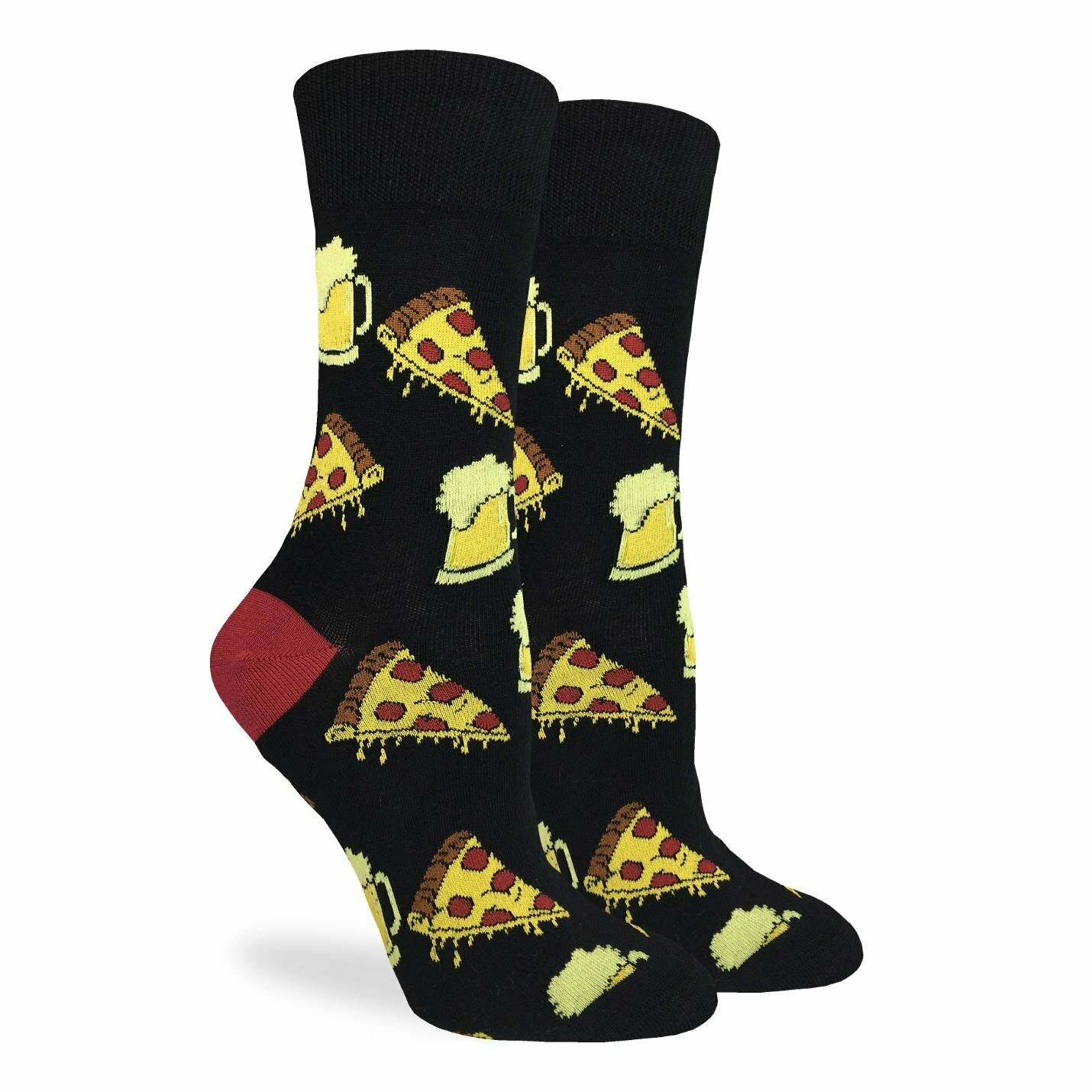 Pizza &amp; Beer Socks | Adult M Size, Size: M
