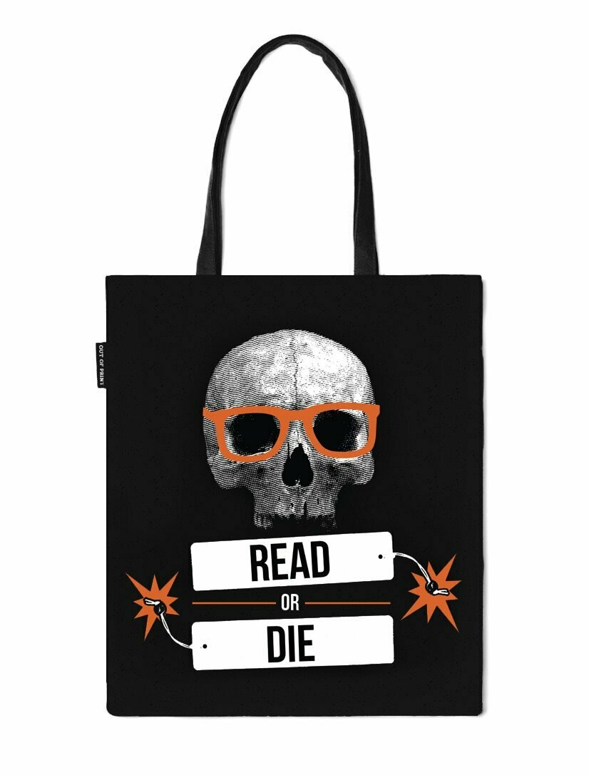 Read or Die tote bag