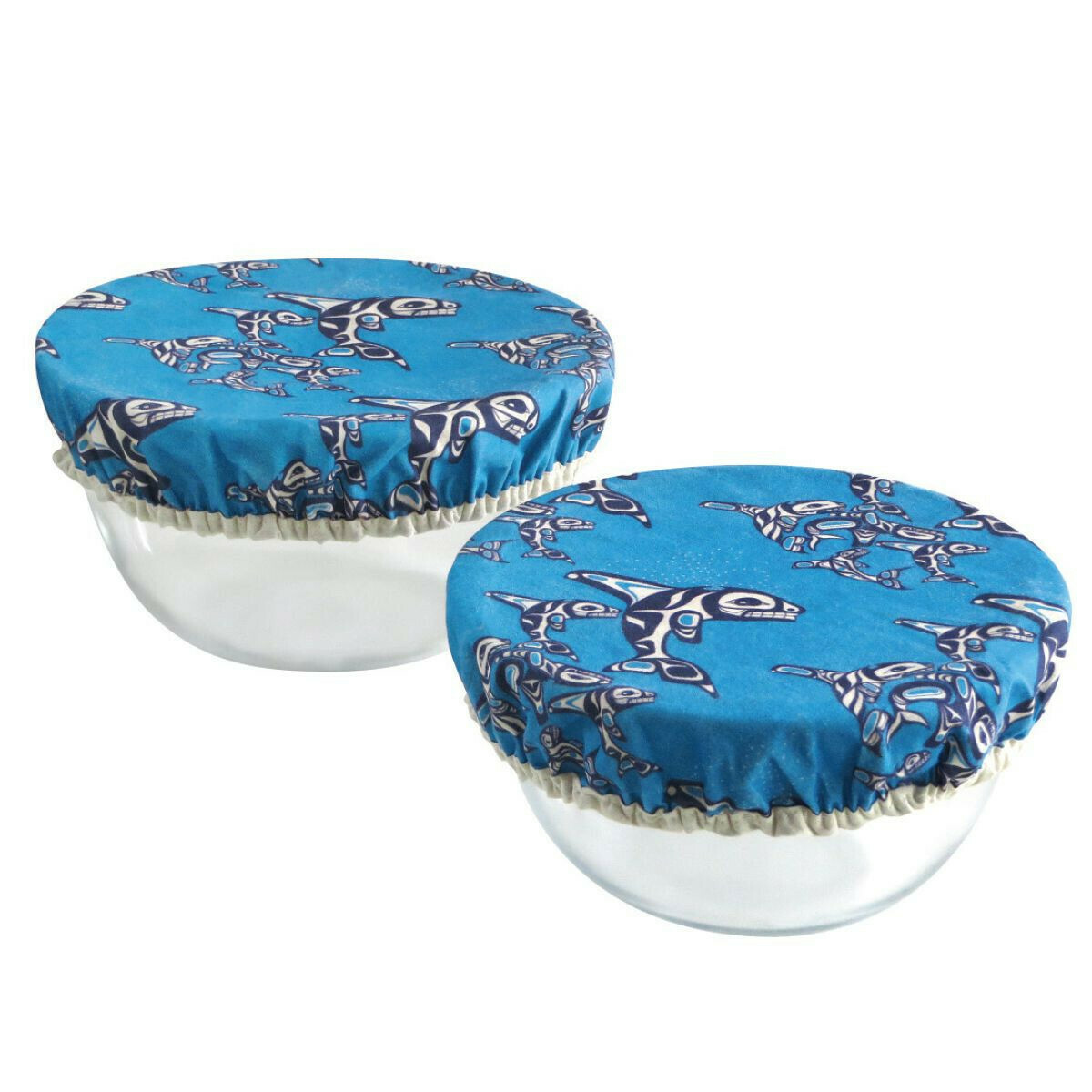 Set of 2 Reusable Bowl Covers
