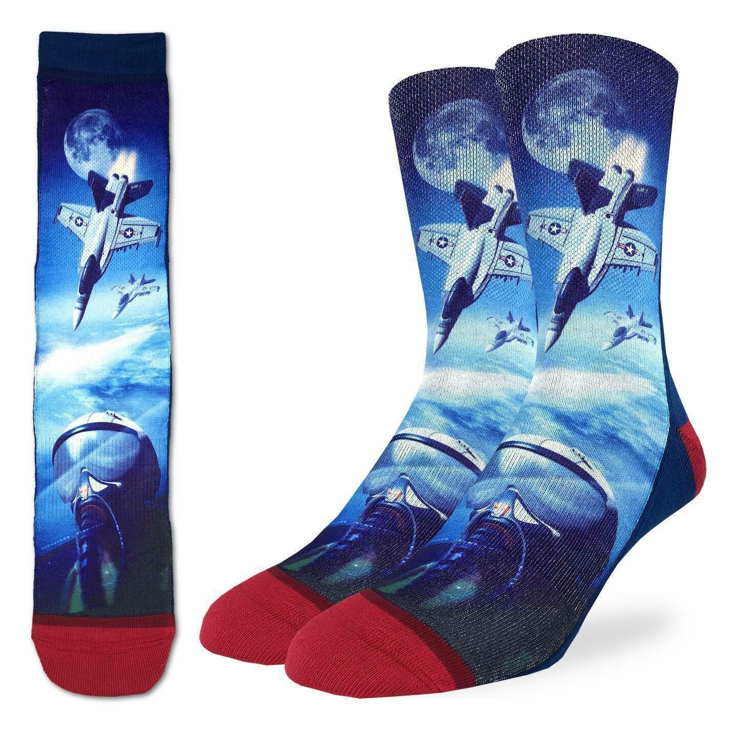 F-18 Fighter Jet Socks