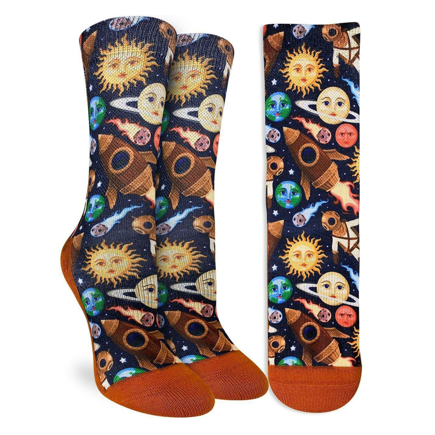 Stars and Steampunk Socks | M Size, Size: M