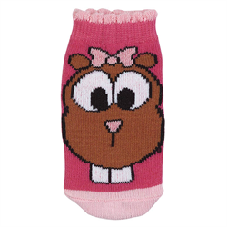Pink Beaver socks