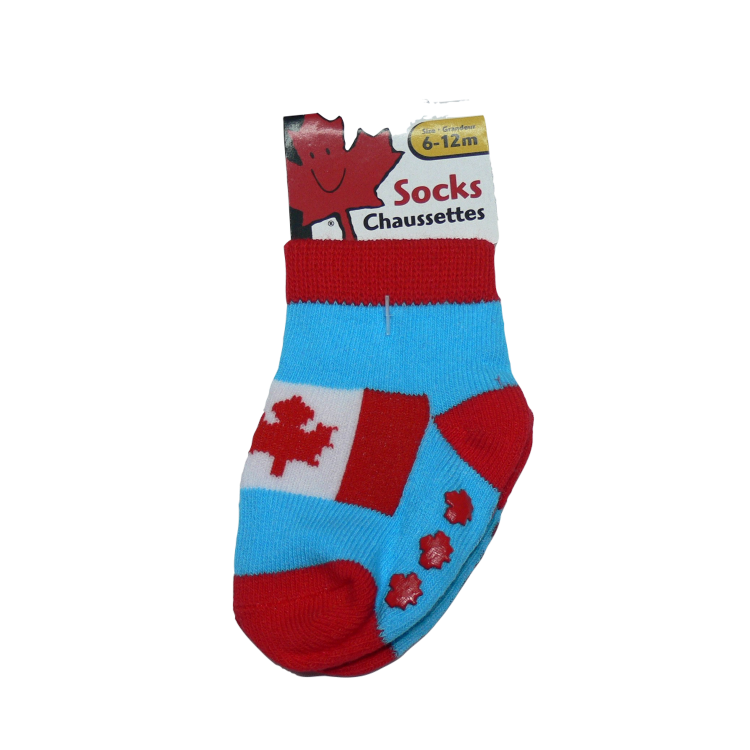 Canadian flag socks