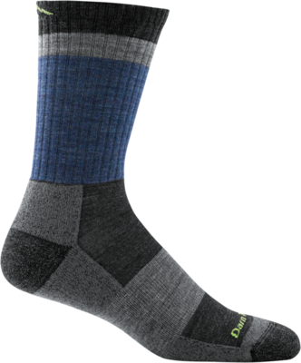 Men&#39;s/Unisex 1924 Heady Stripe Micro Crew Lightweight Cushion Hiking Sock