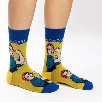 Rosie the Riveter Socks | M Size