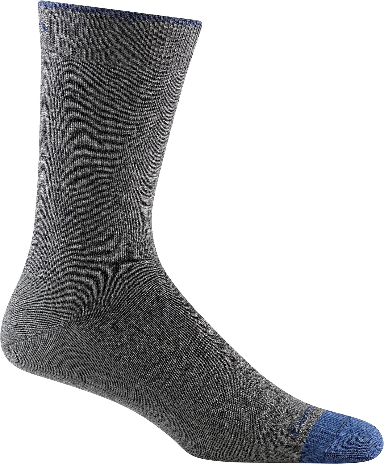 Men&#39;s/Unisex 6032 Solid Crew Lightweight Lifestyle Sock, Size: XL, Color: Gray