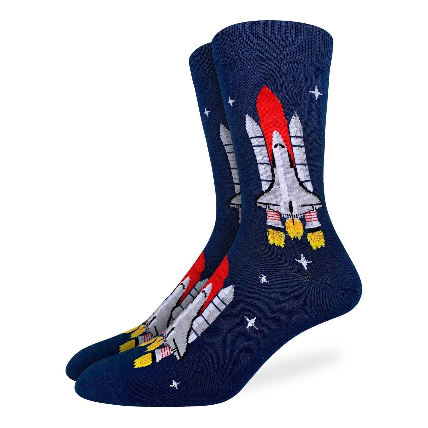 Space Shuttle Socks (L - Men's)