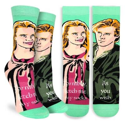 The Princess Bride Buttercup and Westley Socks