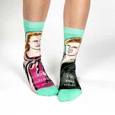 The Princess Bride Buttercup and Westley Socks | M Size