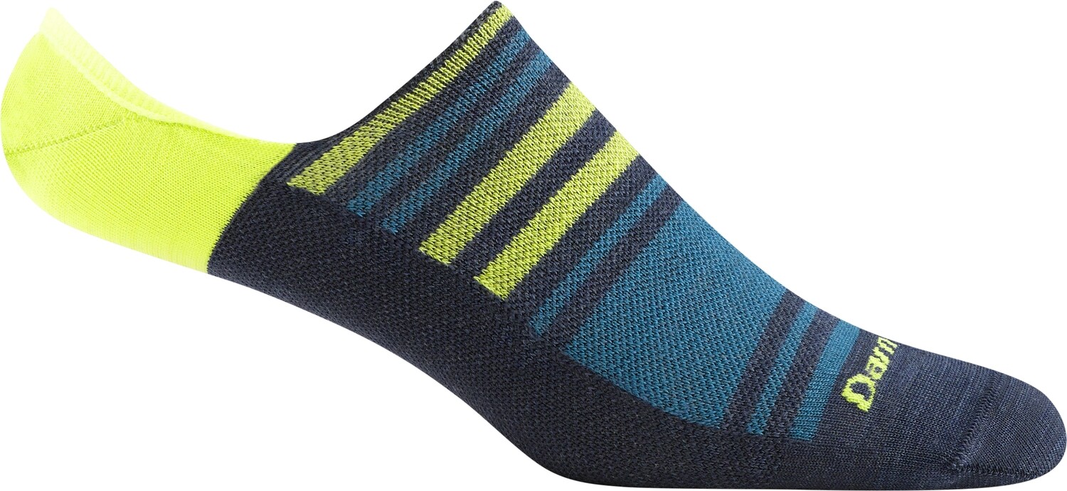 Men's/Unisex 6057 Topless Stripe No Show Hidden Lightweight Lifestyle Sock
