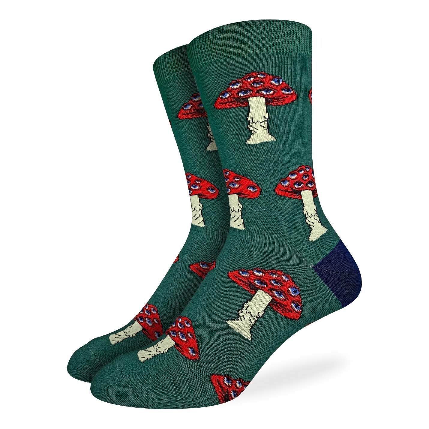 Magic Mushrooms socks | M/L adult sizes | Good Luck Sock