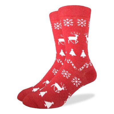 Christmas Holiday socks | M/L adult sizes | Good Luck Sock