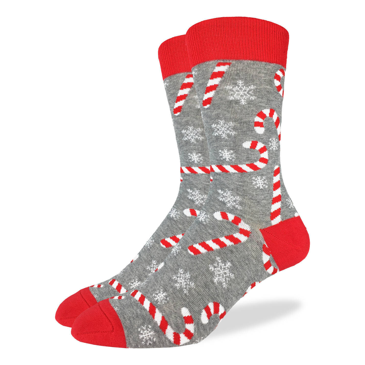 Candy Cane socks | L adult size | Good Luck Sock