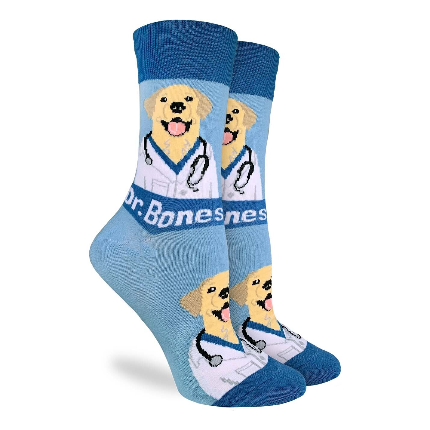 Dr. Bones Dog Vet socks | M/L adult sizes | Good Luck Sock