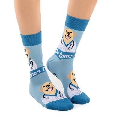 Dr. Bones Dog Vet Socks | M & L Sizes