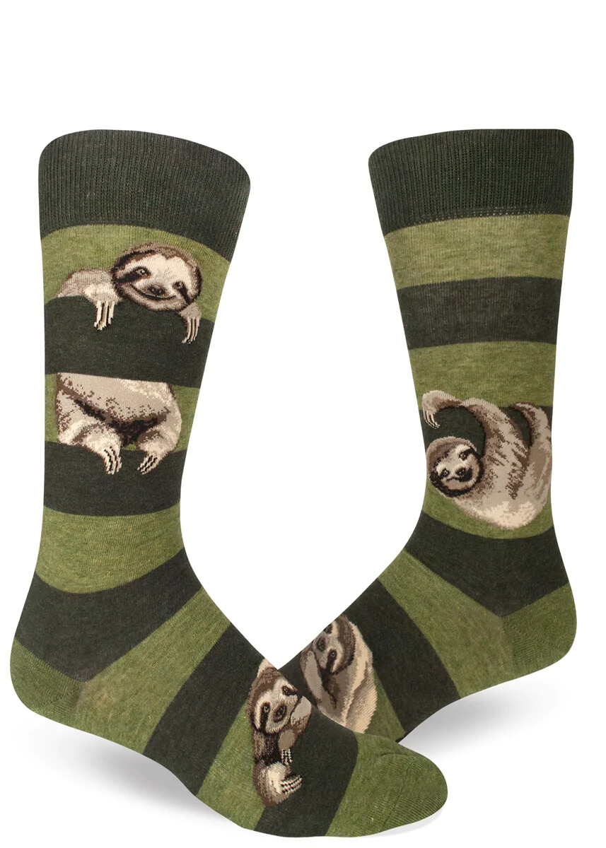 Sloth crew socks | L adult size | ModSocks
