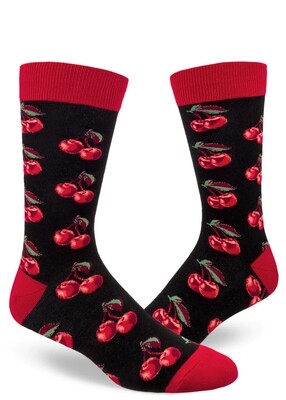 Cherry crew socks | L adult size | ModSocks