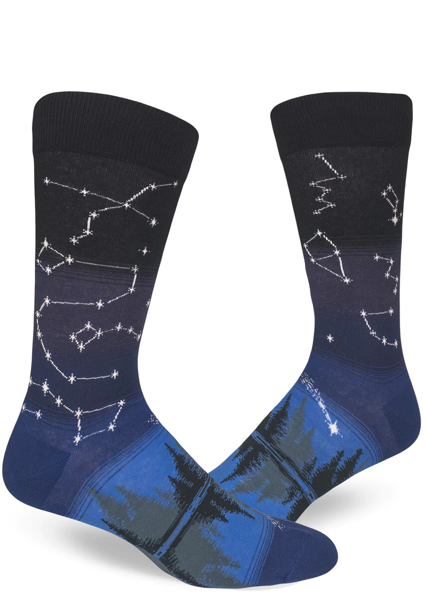 Constellations crew socks | L adult size | ModSocks