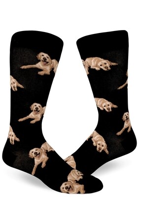 Labrador Dog crew socks | L adult size | ModSocks