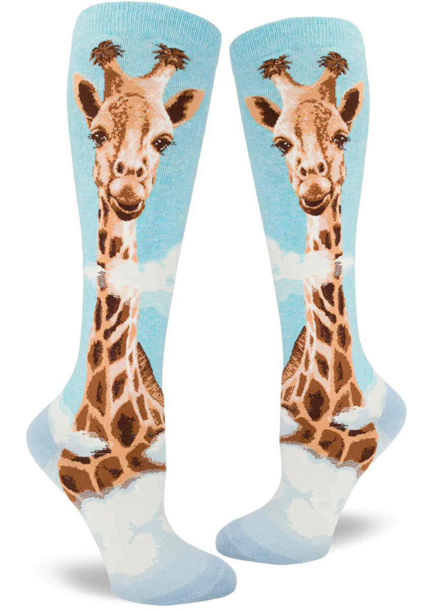 Giraffe knee high socks | M adult size | ModSocks