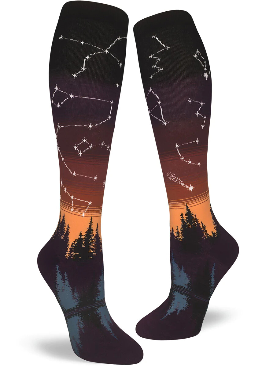 Constellations knee high socks | M adult size | ModSocks