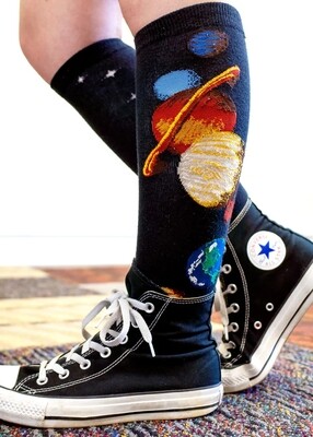 Solar System knee high socks | M adult size | ModSocks