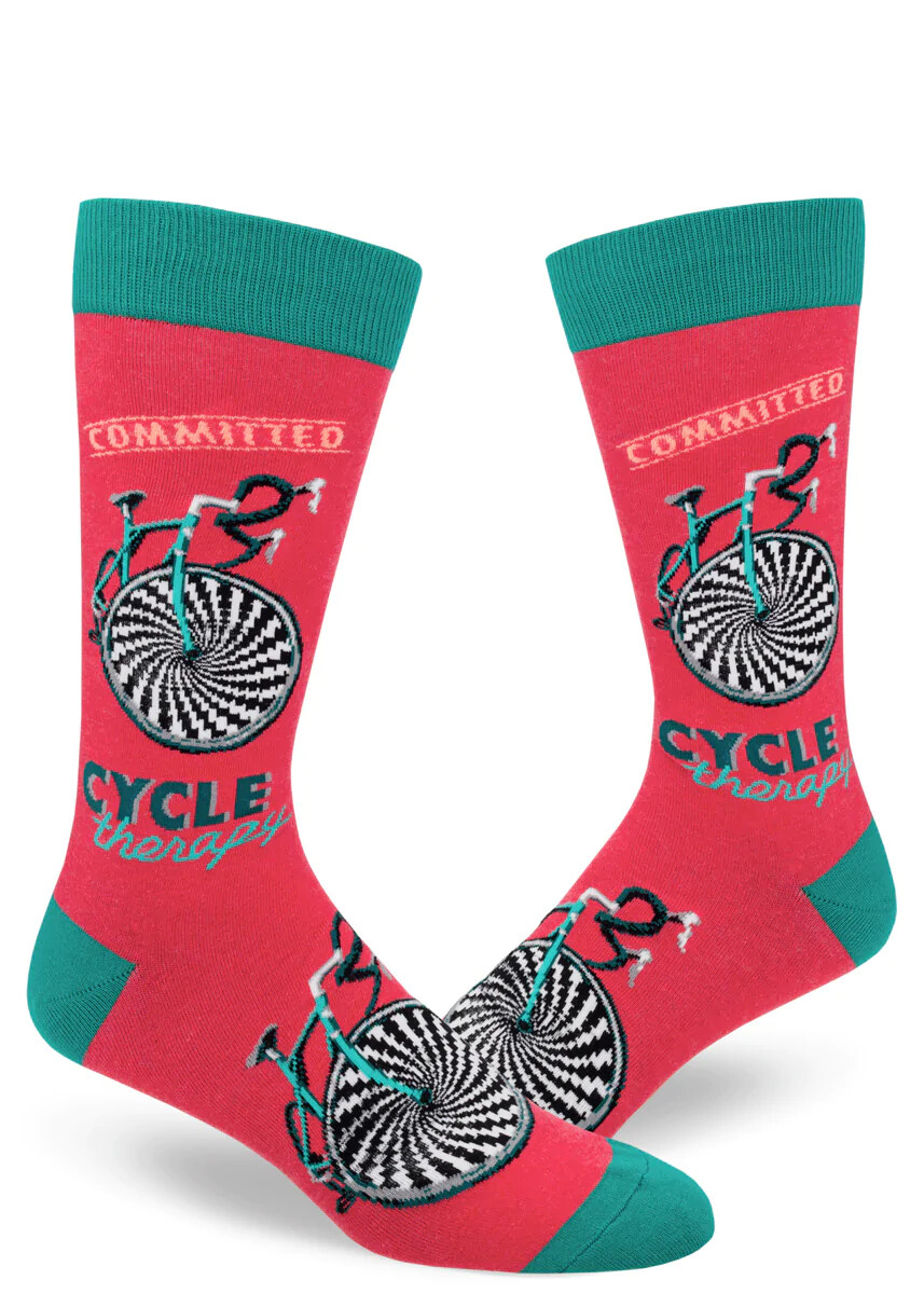Cycle Therapy crew socks | L adult size | ModSocks