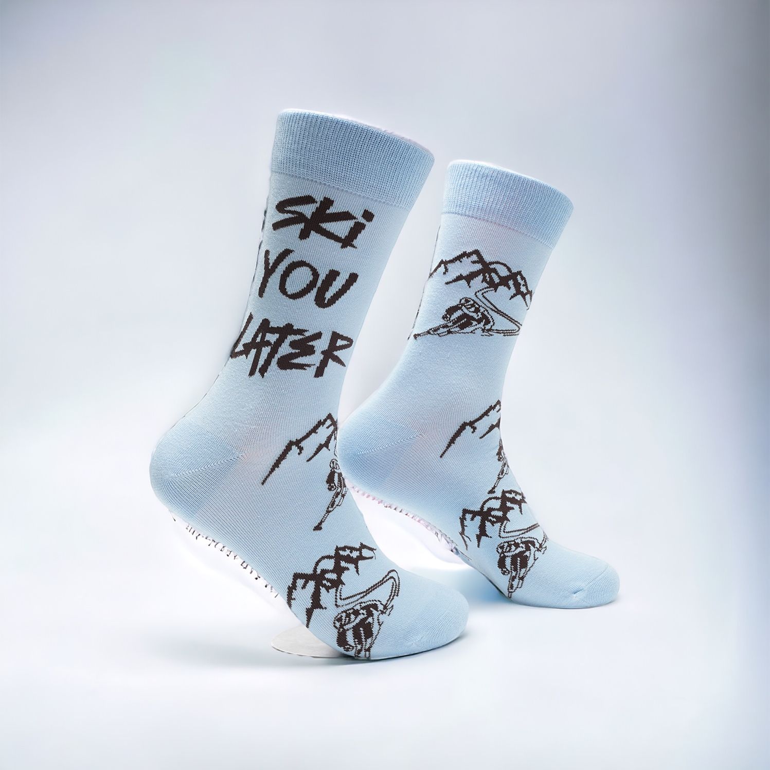 Ski You Later Socks | L adult size | Shoc Joc