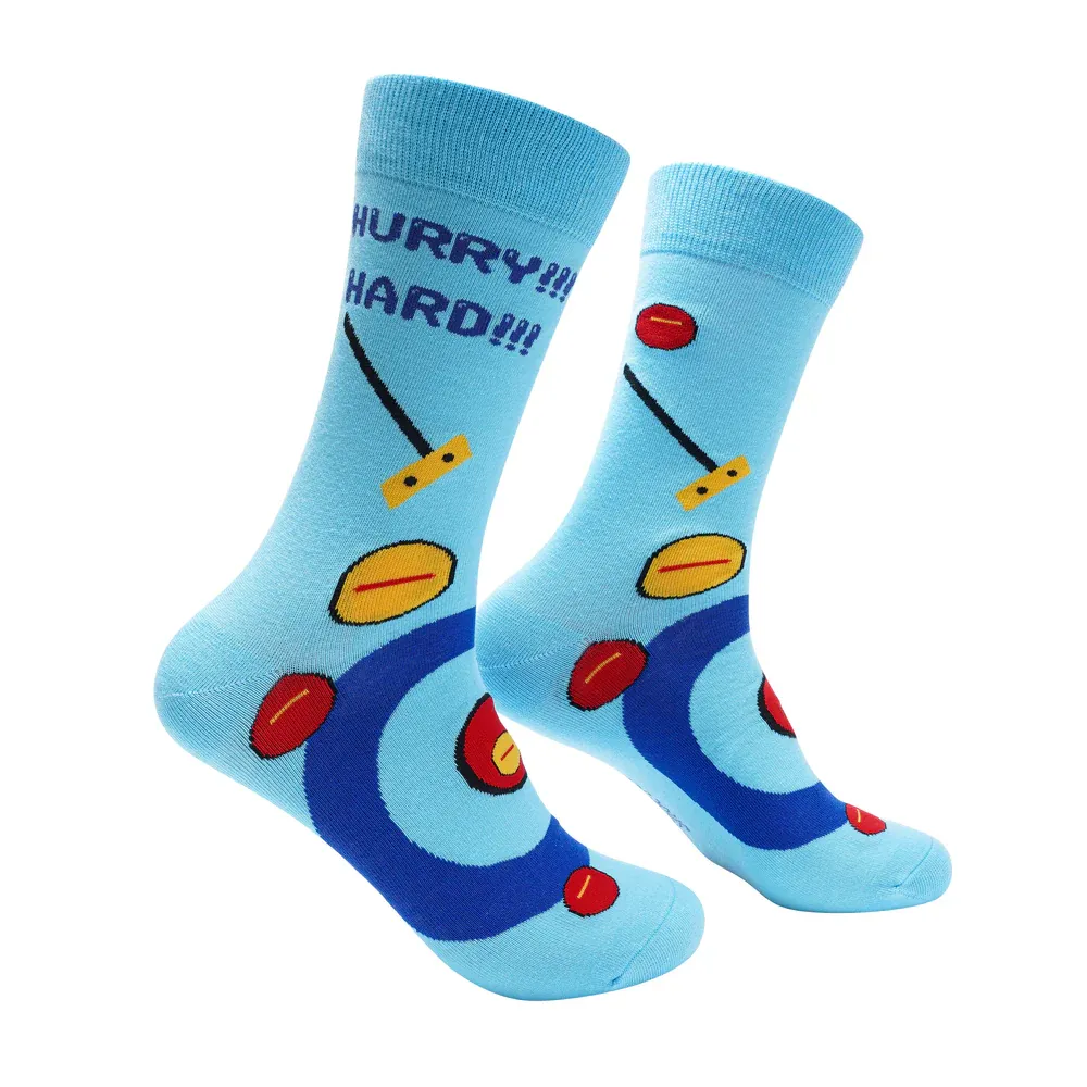 Hurry Hard Curling Socks | M/L adult sizes | Shoc Joc