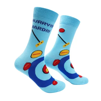 Hurry Hard Curling Socks | M/L adult sizes | Shoc Joc