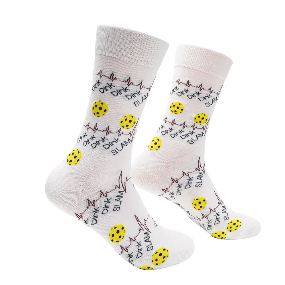 Dink Slam Pickleball Socks | M/L adult sizes | Shoc Joc