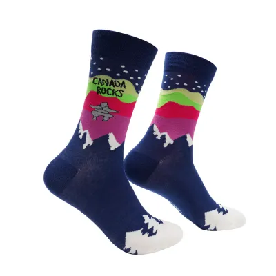 Canada Rocks Socks | M/L adult sizes | Shoc Joc