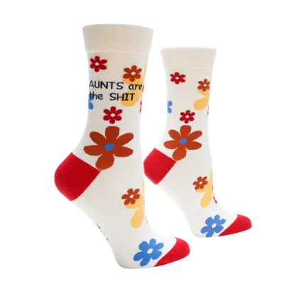 Aunts Are The Sh*t Socks | M adult size | Shoc Joc