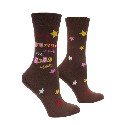 I&#39;m Not Regular Mom I&#39;m A Cool Mom Socks | M adult size | Shoc Joc