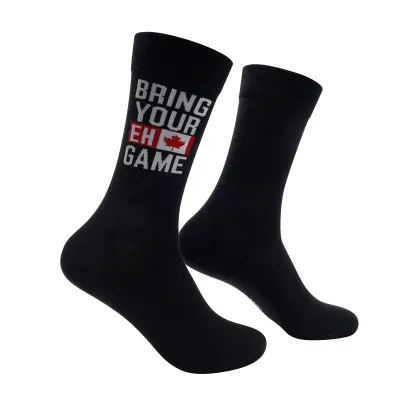 Bring Your Eh Game Socks | L adult size | Shoc Joc