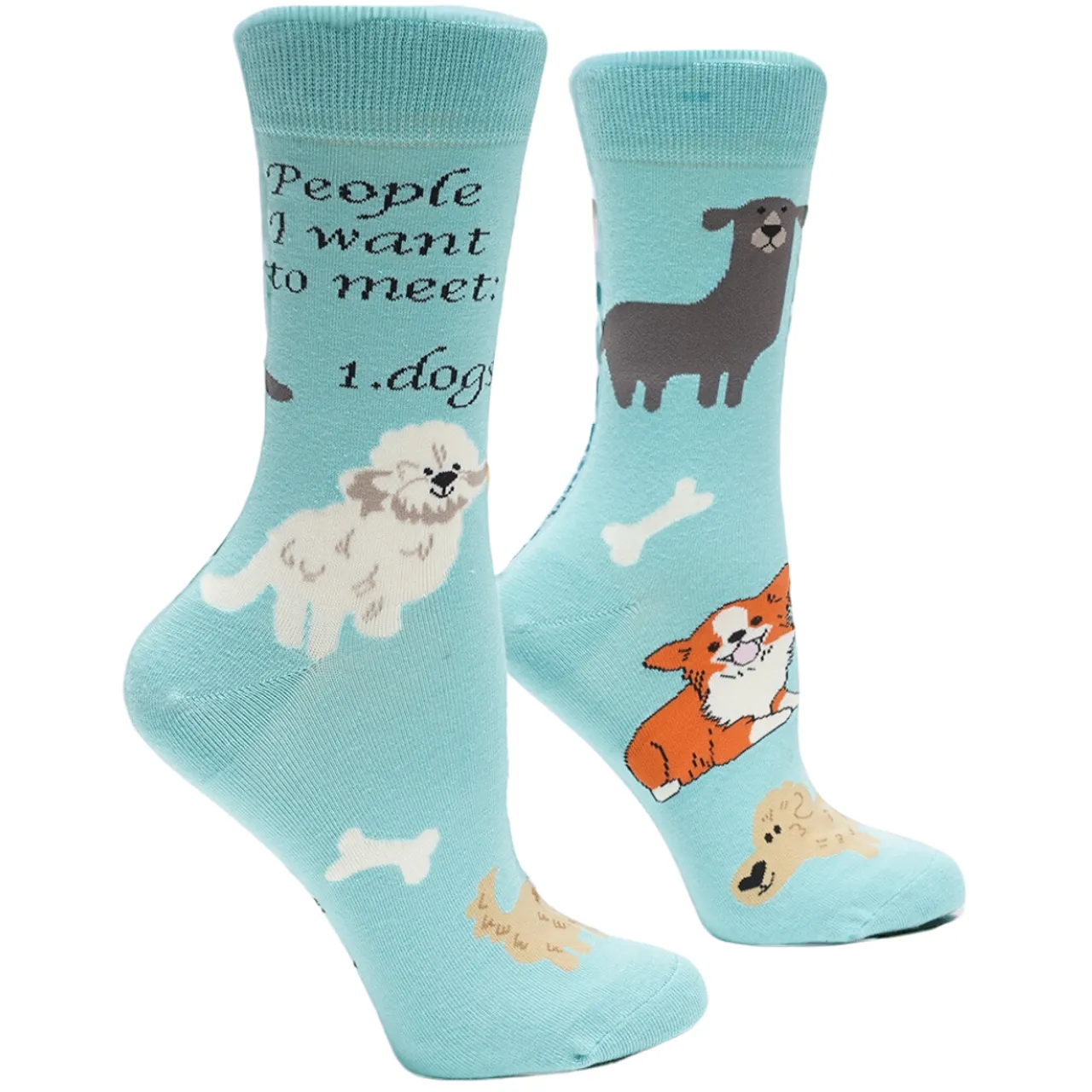 People I want to meet: 1. dogs Socks | M adult size | Shoc Joc