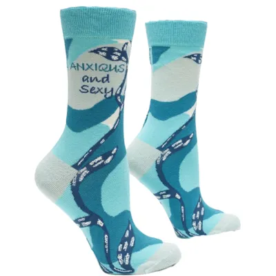 Anxious and Sexy Socks | M adult size | Shoc Joc