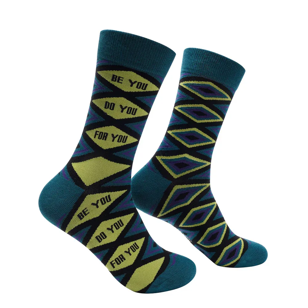 BE YOU DO YOU FOR YOU Socks | L adult size | Shoc Joc