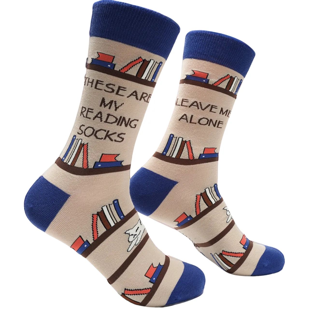 These Are My Reading Socks | L adult size | Shoc Joc