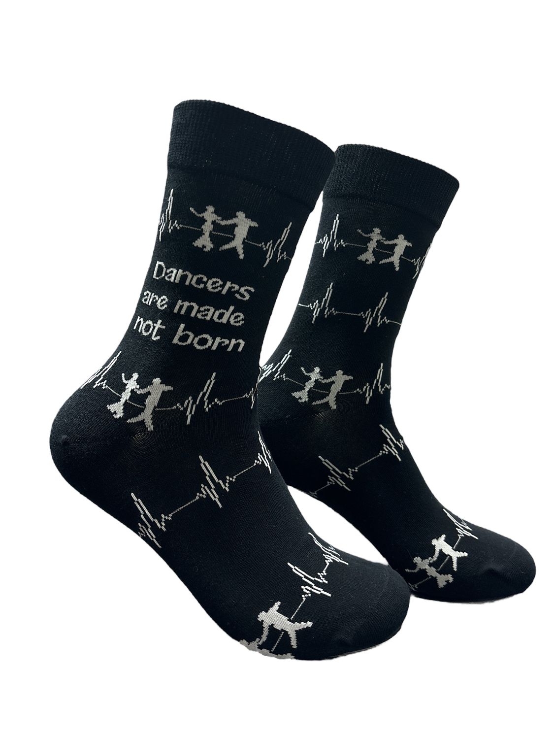 Dancers Are Made Not Born Socks | M adult size | Shoc Joc