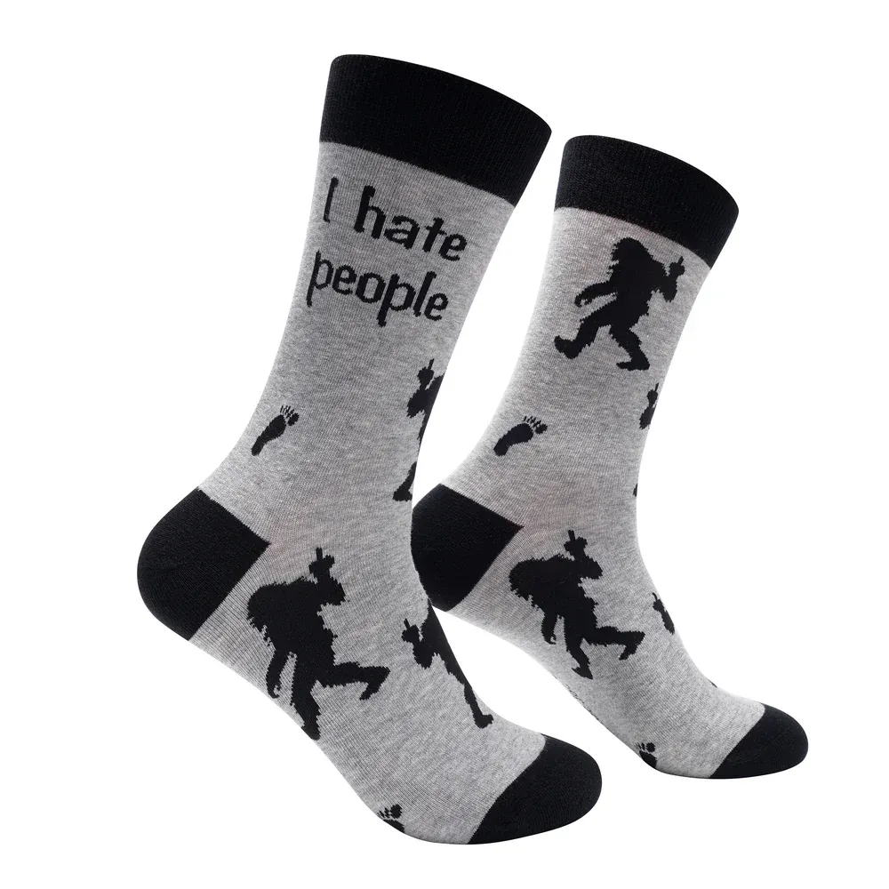 I Hate People Socks | L adult size | Shoc Joc
