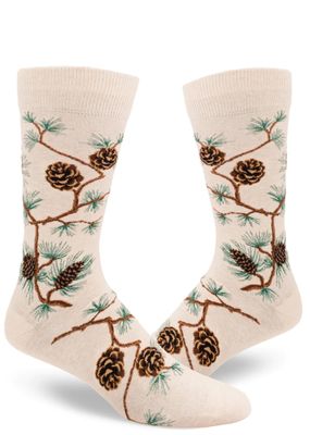 Pinecone crew socks | L adult size | ModSocks