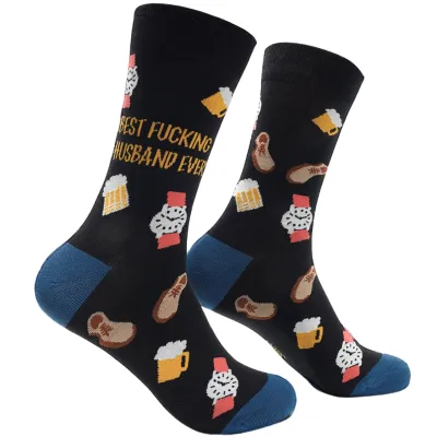 Best F*cking Husband ever! Socks | L adult size | Shoc Joc